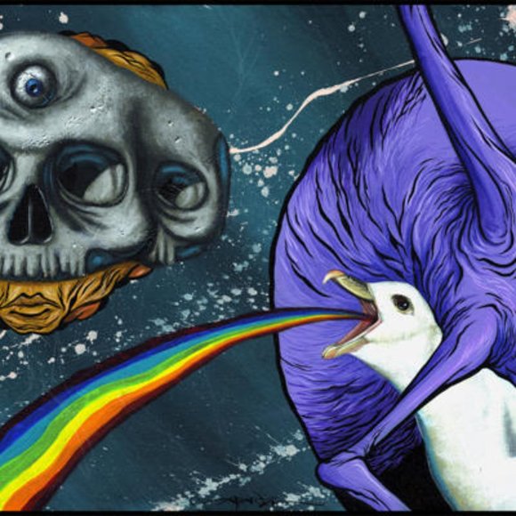 Alex Pardee & Robert Bowen Collaboration Print 9/100 - Picture 2 of 11